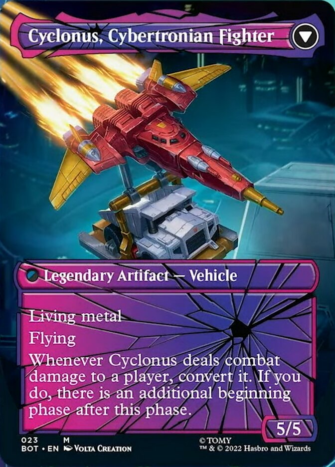 Cyclonus, le saboteur // Cyclonus, chasseur cybertronien (Shattered Glass) [Transformers]