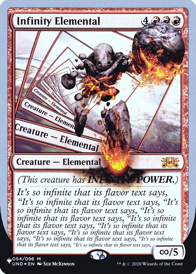Infini Élémental (Édition Foil Unfinity) [The List]