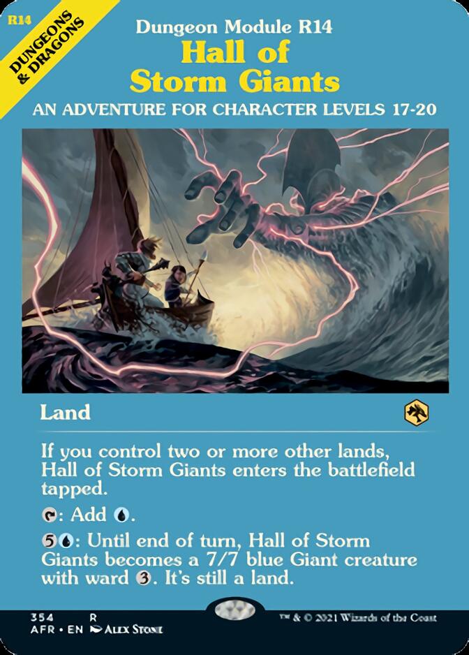 Hall des géants des tempêtes (Module de donjon) [Dungeons & Dragons: Adventures in the Forgotten Realms]
