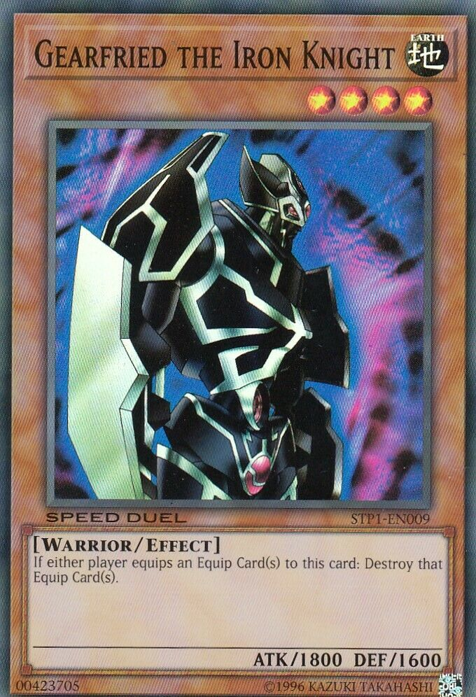Gearfried el Caballero de Hierro [STP1-EN009] Súper Rara