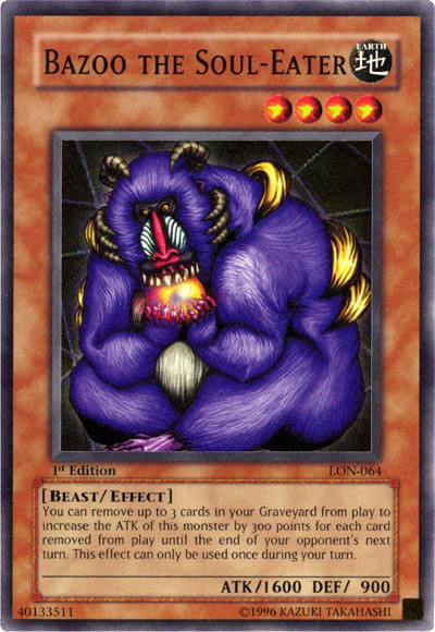 Bazoo le Dévoreur d'Âmes [LON-064] Super Rare