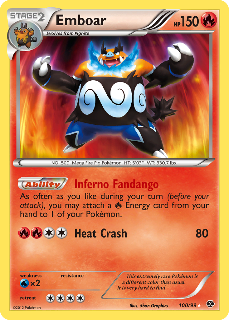 Emboar (100/99) [Noir & Blanc: Destinées Futures]