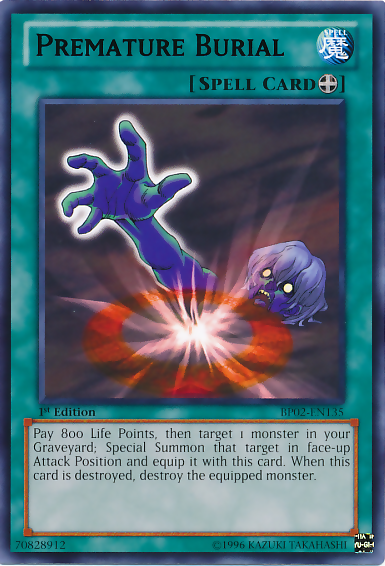 Enterrement Prématuré [BP02-FR135] Rare