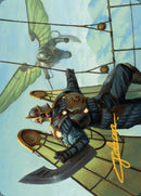 Maréchal de l'air Art Card (Signature Estampillée Or) [Série d'illustrations La Guerre Fratricide]