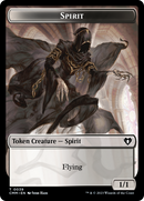 Esprit // Scion Eldrazi Jeton recto-verso [Jetons Commander Masters]