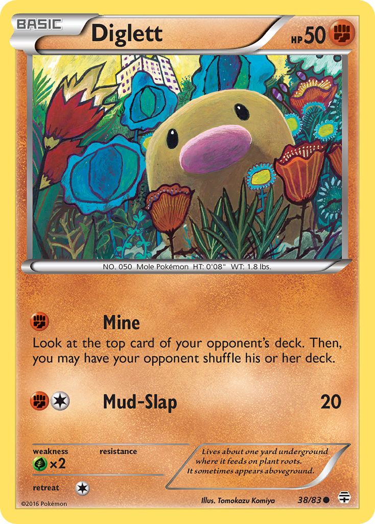 Taupiqueur (38/83) [XY: Générations]