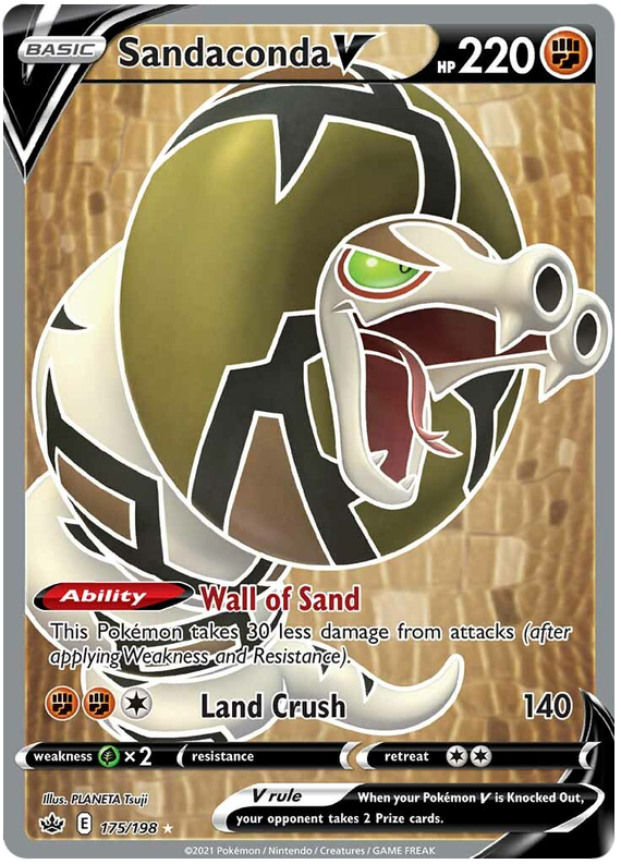 Sandaconda V (175/198) [Espada y Escudo: Reinado Escalofriante]
