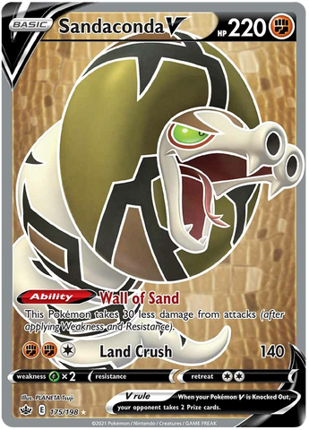 Sandaconda V (175/198) [Espada y Escudo: Reinado Escalofriante]