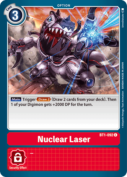 Láser Nuclear [BT1-092] [Sobres de Lanzamiento Especial Ver.1.0]