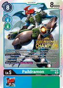 Paildramon [ST9-05] (Campeonato Regional Offline 2022) (Campeón Online) [Sobres de Inicio: Promociones de Ultimate Ancient Dragon]