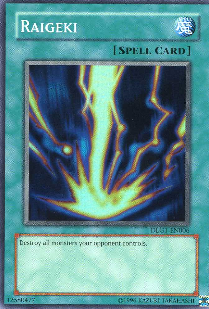 Raigeki [DLG1-EN006] Super Rara
