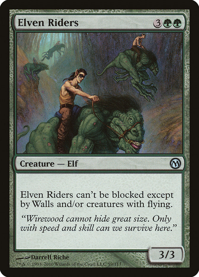Cavaliers elfiques [Duels of the Planeswalkers]
