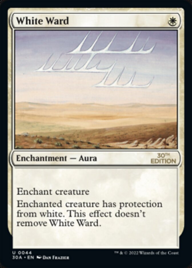 White Ward [Édition 30e anniversaire]