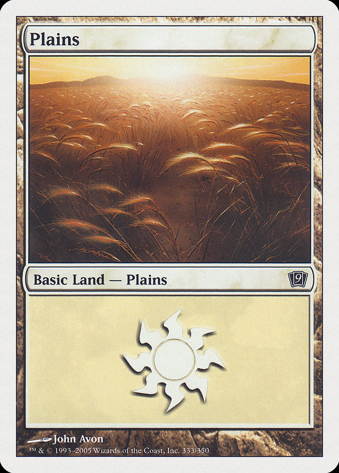 Plaines (333) [Neuvième édition]