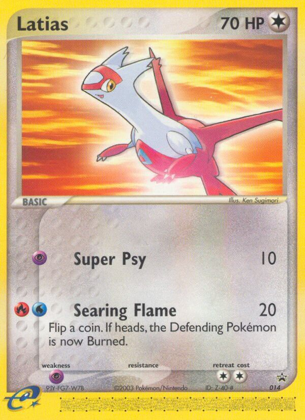 Latias (014) [Nintendo : Promos Étoile Noire]
