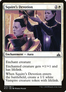 Dévotion de l'écuyer [Rivals of Ixalan]
