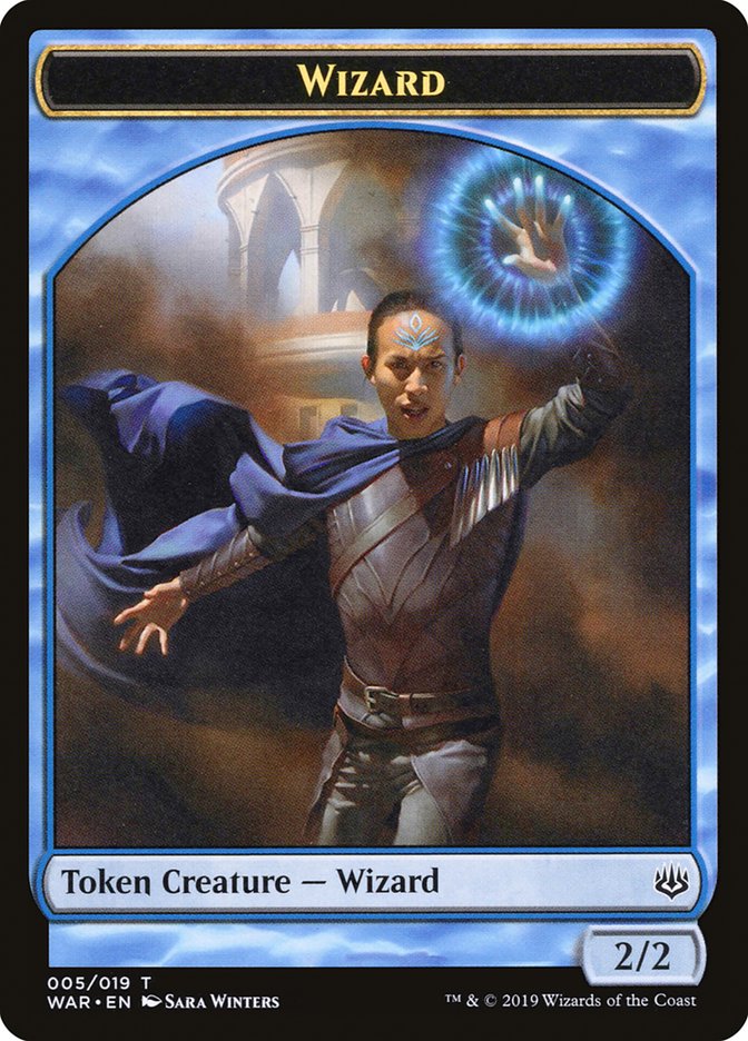Jeton Sorcier [Jetons La Guerre des Planeswalkers]