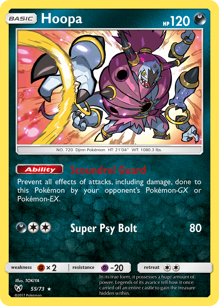 Hoopa (55/73) [Soleil et Lune : Légendes Brillantes]