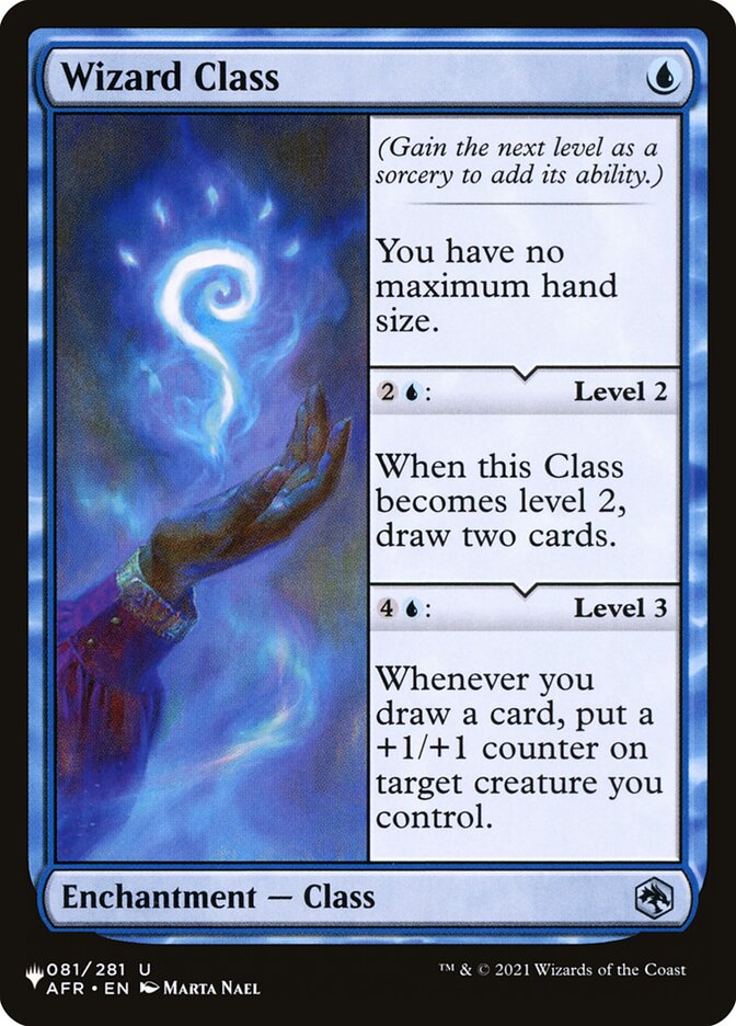 Clase de mago [La lista]