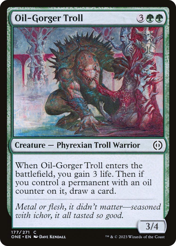 Troll ronge-huile [Phyrexia : Tout sera un]