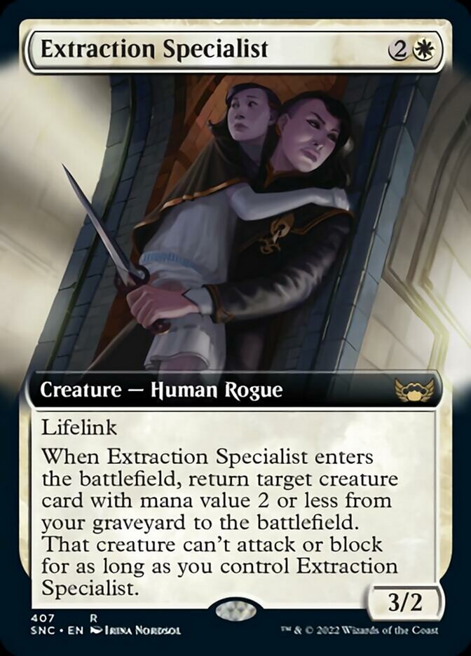Spécialiste de l'extraction (Extended Art) [Rues de la Nouvelle Capenna]