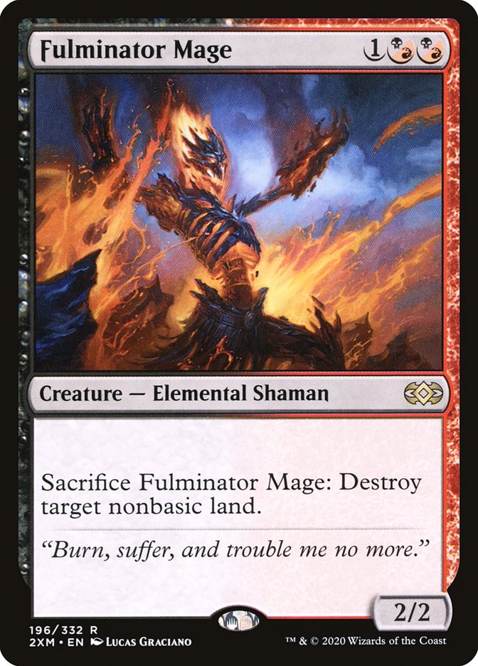 Mage foudreguerre [Double Masters]