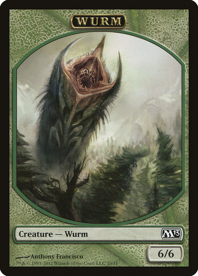 Ficha de gusano [Tokens de Magic 2013]