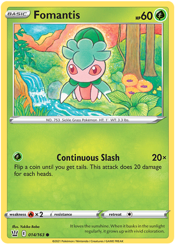 Fomantis (014/163) [Épée et Bouclier : Styles de combat]