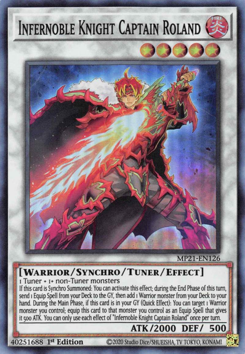 Chevalier Nobleflamme Capitaine Roland [MP21-FR126] Super Rare