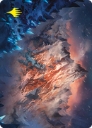 Carte d'art de montagne (Signature estampée or) [Le Seigneur des Anneaux : Contes de la Terre du Milieu - Série d'art]