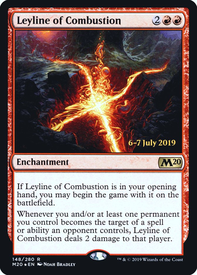 Ligne Ley de combustion [Prerelease Promos de l'édition de base 2020]
