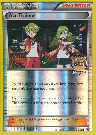 Dresseur As (69/98) (Promo Championnat Régional) [XY : Origines Antiques]