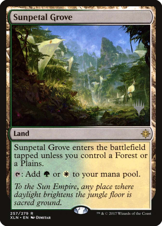 Clairière des Hélianthèmes (Booster promo) [Promos Ixalan]