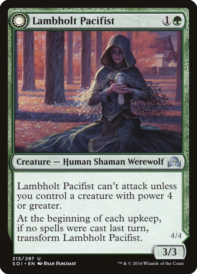 Pacifiste de Lambholt // Boucher de Lambholt [Ténèbres sur Innistrad]