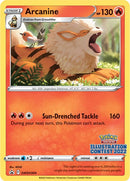 Arcanine (SWSH304) (Concurso de Ilustración 2022) [Espada y Escudo: Promocionales Black Star]