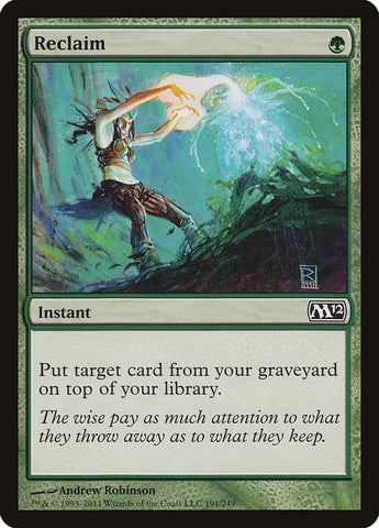 Recuperar [Magic 2012]