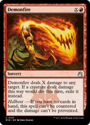Feu démoniaque [Ravnica Remastered]