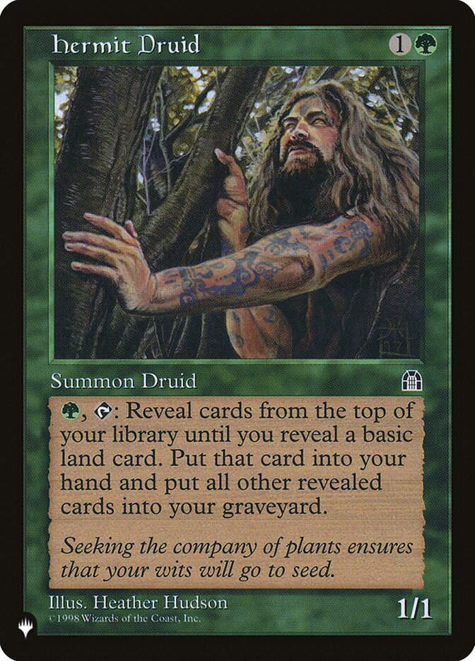 Druide ermite [La Liste]