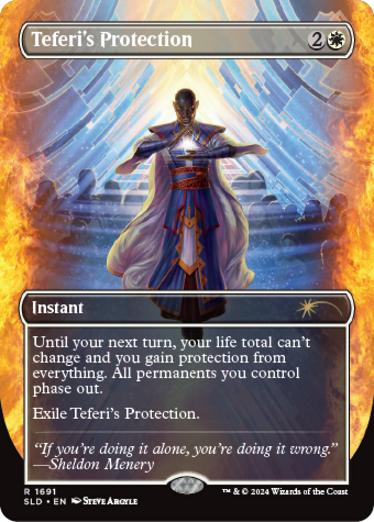 Protection de Téfeiri (1691) [Secret Lair: Grimoire de Sheldon]