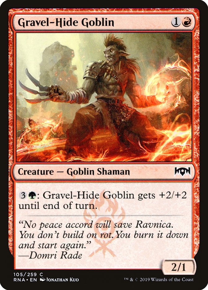 Gobelin Peau-de-Gravier [Allégeance de Ravnica]