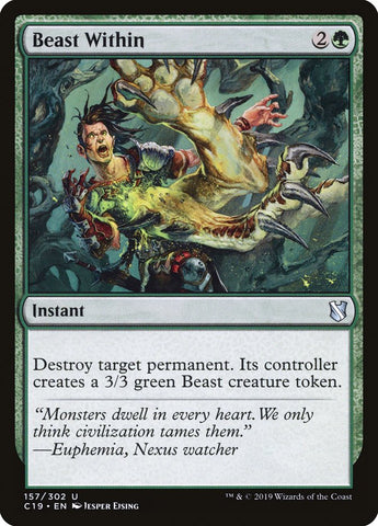 La bestia interior [Commander 2019]
