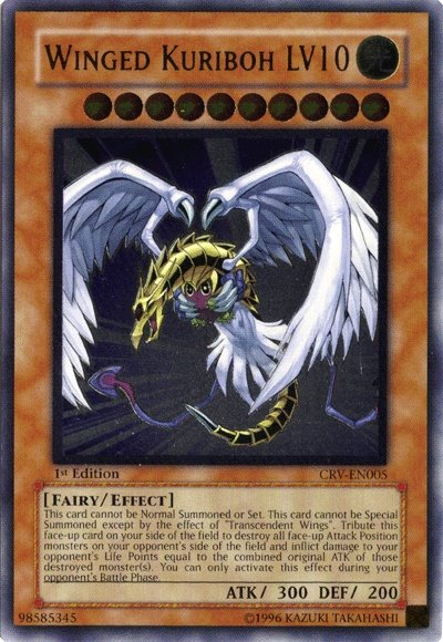 Kuriboh Alado LV10 [CRV-EN005] Rara Definitiva