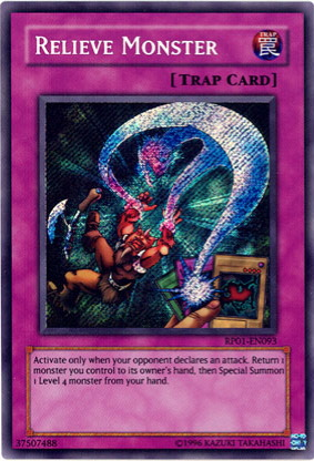 Relief Monstre [RP01-EN093] Secret Rare