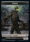 Oiseau (002) // Zombie Jeton recto-verso [Jetons Dominaria Uni]