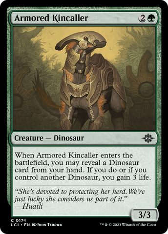 Kincaller acorazado [Las cavernas perdidas de Ixalan]