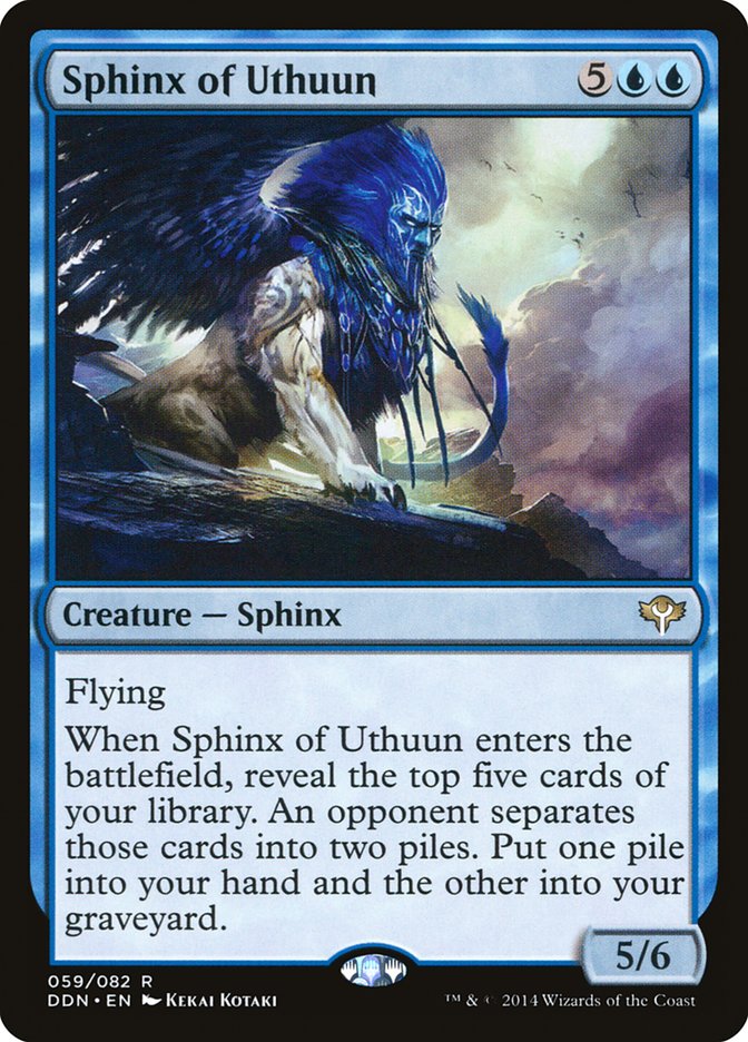 Esfinge de Uthuun [Duel Decks: Speed vs. Cunning]