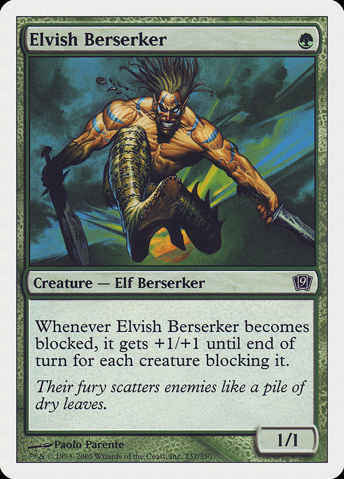 Berserker elfe [Neuvième édition]