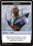 Emblème de Teferi, héros de Dominaria [Dominaria Tokens]
