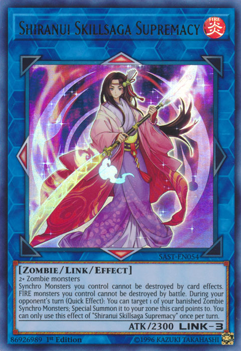 Suprématie des Compétences Shiranui [SAST-FR054] Ultra Rare