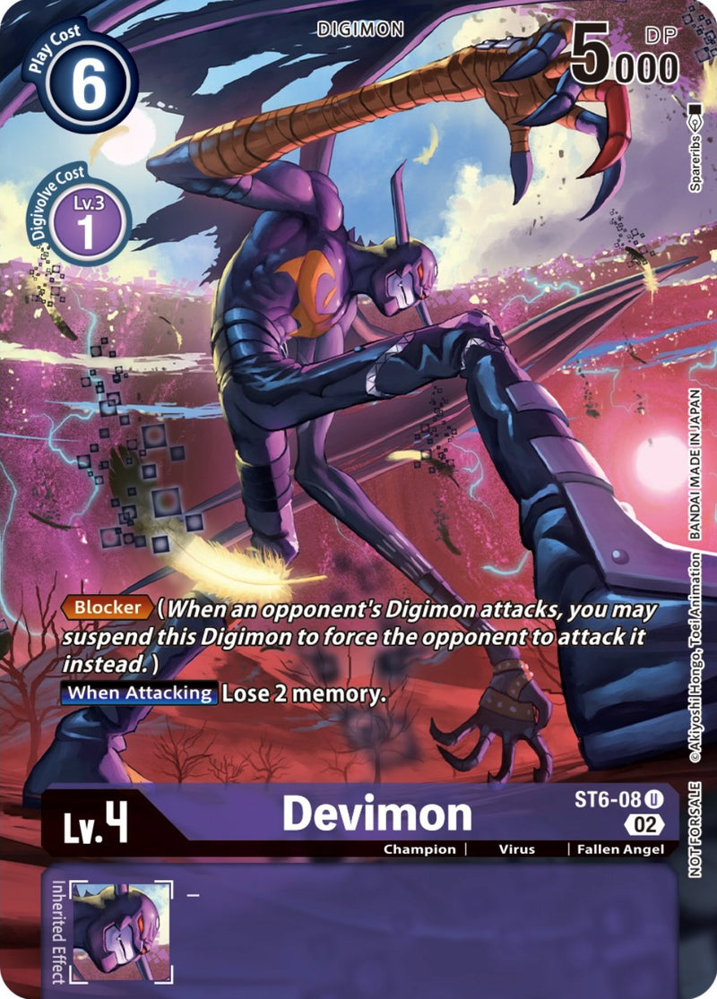 Devimon [ST6-08] (Topper de caja) [Fase dimensional]